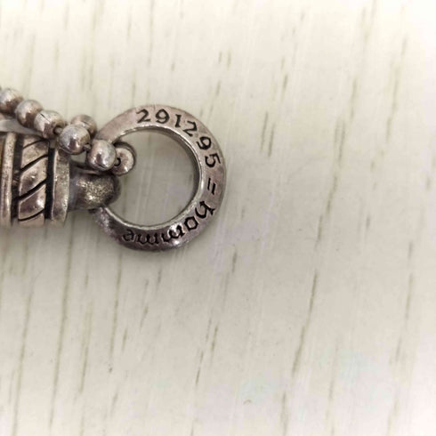 ニーキューイチニーキューゴーオム 291295=HOMME 925刻印 ベルチャーム ネックレス メンズ