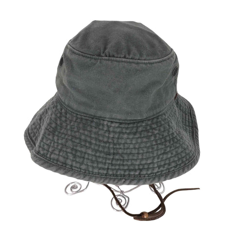 ギャップ Gap 00S OLD GAP レザーロープ サファリハット レディース S