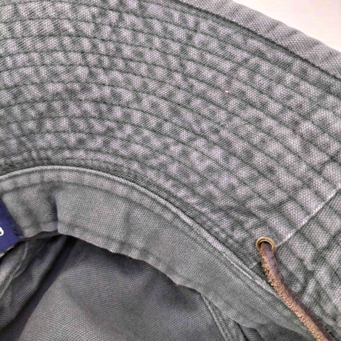 ギャップ Gap 00S OLD GAP レザーロープ サファリハット レディース S