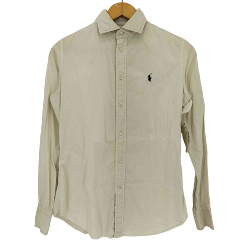 ポロラルフローレン POLO RALPH LAUREN SLIM FIT 現行タグ ポニー刺繍 ボタンダウンシャツ レディース JPN:2