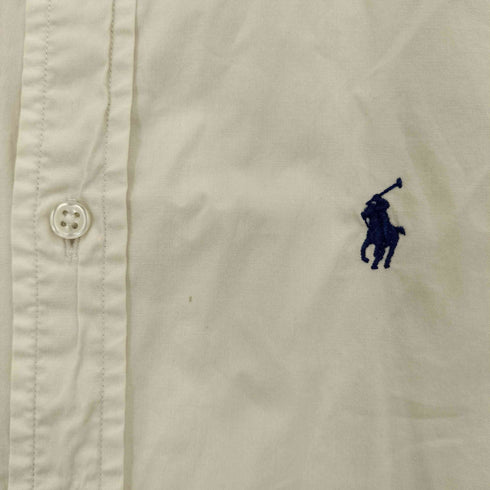 ポロラルフローレン POLO RALPH LAUREN SLIM FIT 現行タグ ポニー刺繍 ボタンダウンシャツ レディース JPN:2