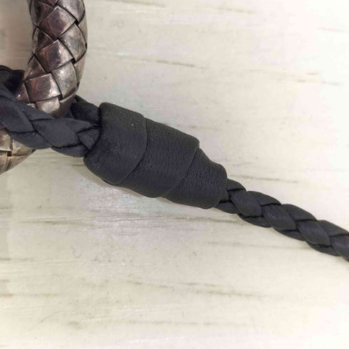 ボッテガヴェネタ BOTTEGA VENETA ag925刻印 イントレチャート リングネックレス メンズ