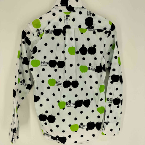 コムデギャルソン COMME des GARCONS AD2009 09AW リンゴ ドット 総柄 L/S BD シャツ メンズ JPN:XS