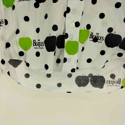 コムデギャルソン COMME des GARCONS AD2009 09AW リンゴ ドット 総柄 L/S BD シャツ メンズ JPN:XS