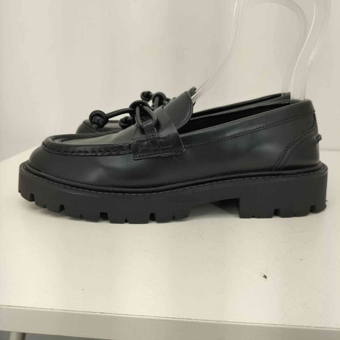 エイチアンドエム H&M CHUNKY LOAFERS チャンキー リボン ローファー レディース US:6