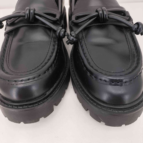 エイチアンドエム H&M CHUNKY LOAFERS チャンキー リボン ローファー レディース US:6