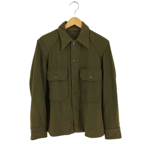 ユーエスアーミー U.S. ARMY 50S ウールフィールドシャツ メンズ