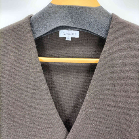 マッキントッシュフィロソフィー MACKINTOSH PHILOSOPHY TROTTER KNITWEAR ニットベスト メンズ UK:38