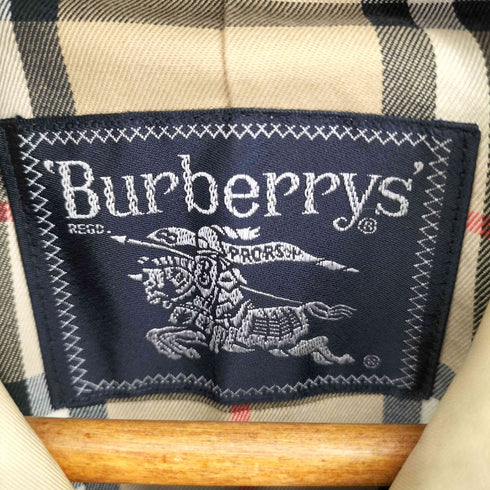 バーバリーズ BURBERRYS 裏地ノバチェック ステンカラーコート メンズ