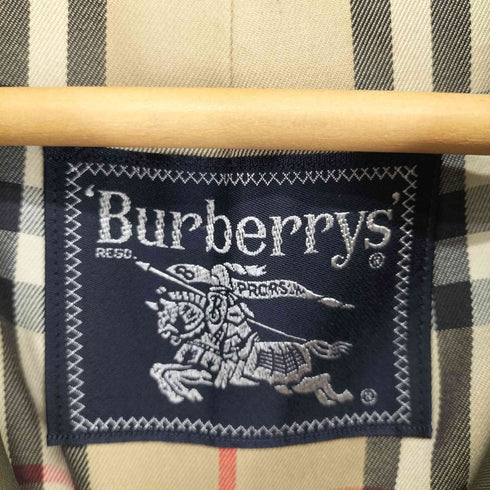 バーバリーズ BURBERRYS 裏地ノバチェック 玉虫 ステンカラーコート メンズ