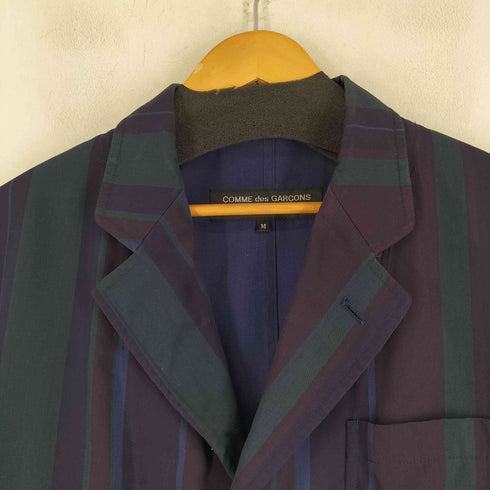 コムデギャルソンオムプリュス COMME des GARCONS HOMME PLUS 96SS リフレクター期 ストライプ 3B テーラードジャケット メンズ JPN:M