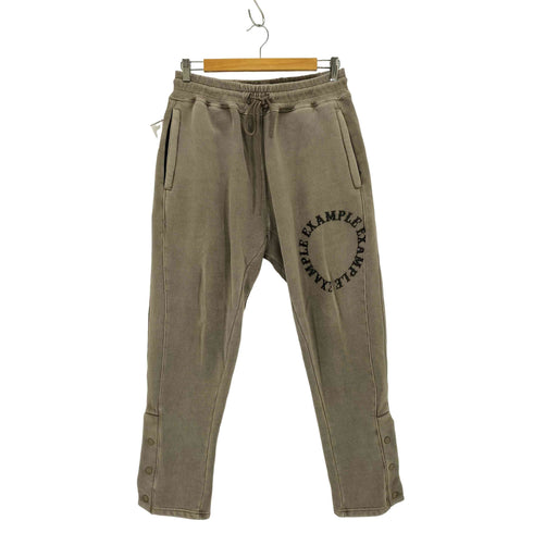 イグザンプル EXAMPLE PIGMENT SIDE BUTTON SWEAT PANTS メンズ JPN:XL
