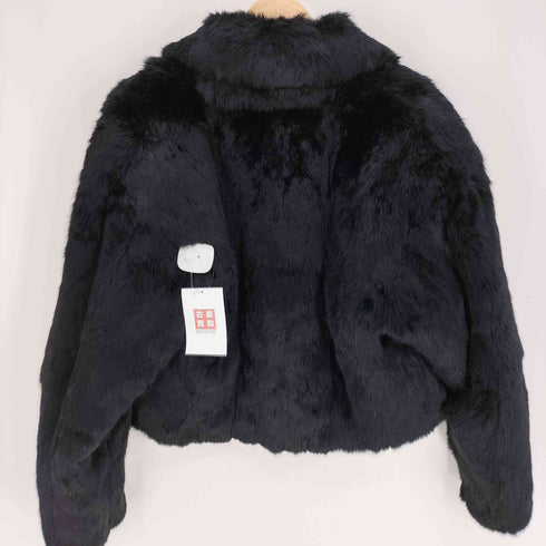 ART ABLE ラビットファークロップド ジャケット レディース import:M