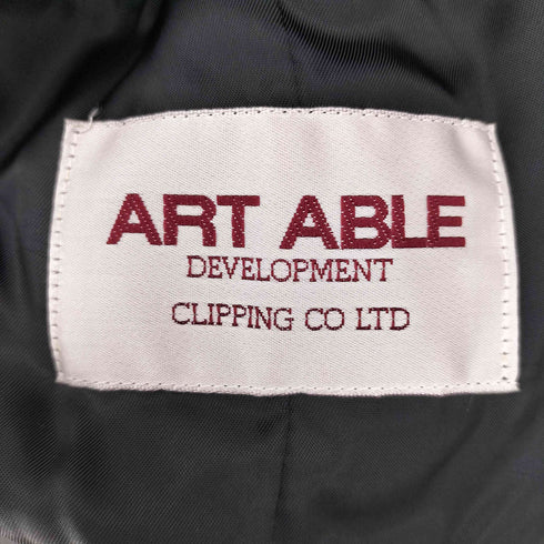 ART ABLE ラビットファークロップド ジャケット レディース import:M