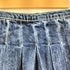 ザラ ZARA DENIM BOX PLEAT SKIRT レディース US XS