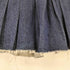 ザラ ZARA DENIM BOX PLEAT SKIRT レディース US XS
