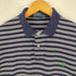 ポロバイラルフローレン Polo by RALPH LAUREN スモールポニー刺繍 ボーダーポロシャツ メンズ import:S