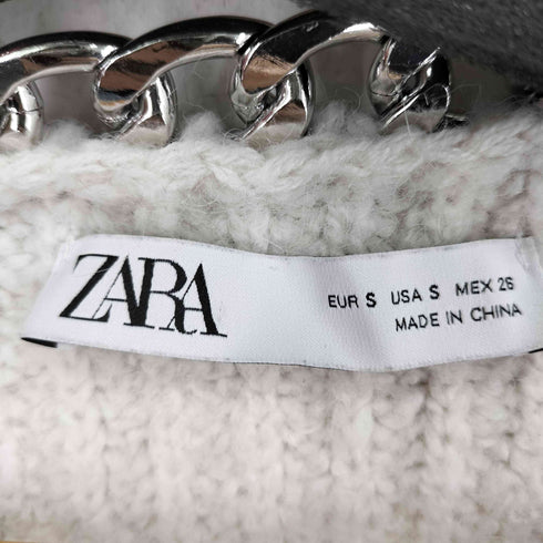 ザラ ZARA チェーンニット レディース JPN:S