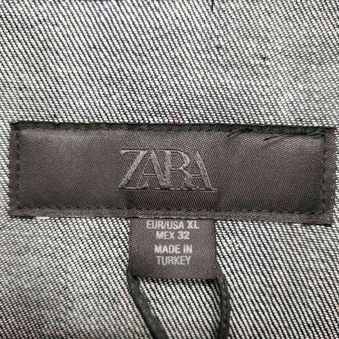 ザラ ZARA ショートデニムワンピース レディース import:XL
