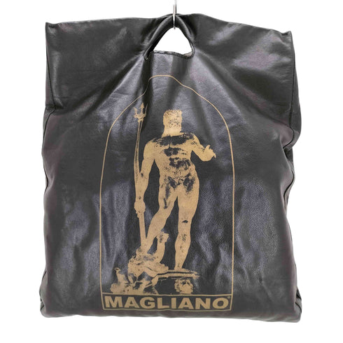 マリアーノ Magliano レザーマーケットバッグ メンズ