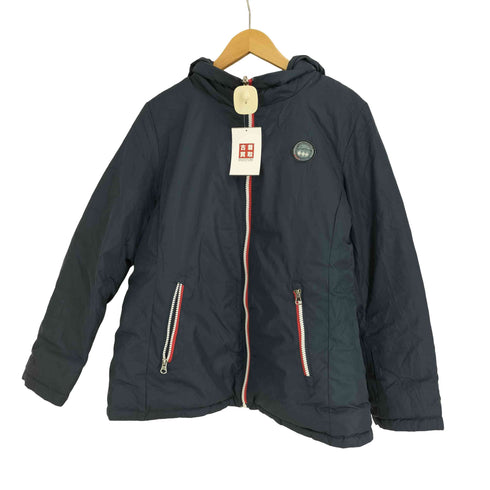 DH TRADE リバーシブル フーデッド ダウンジャケット レディース import:L