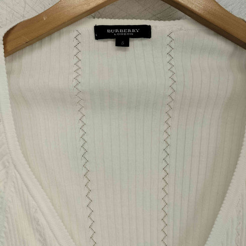 バーバリーロンドン BURBERRY LONDON ワンポイント刺繍 コットンカーディガン レディース 5