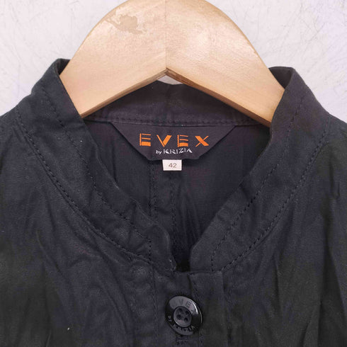エヴェックスバイクリツィア EVEX by KRIZIA シワ加工ジャケット マイクロスウェード レディース JPN:42
