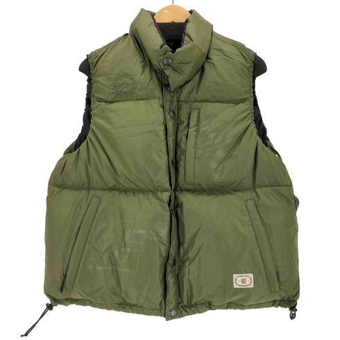 エビセンスケートボーズ Evisen skateboards 23FW FUJI REVERSIBLE DOWN VEST メンズ JPN:M