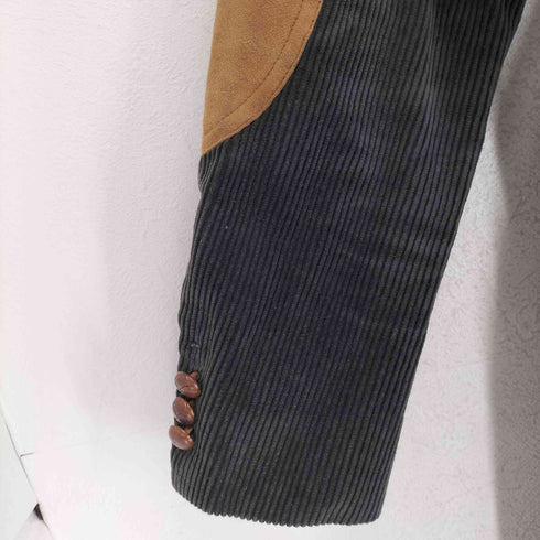 ポロバイラルフローレン Polo by RALPH LAUREN クルミボタン 太畝コーデュロイ エルボーパッチ 3ボタン テーラードジャケット メンズ