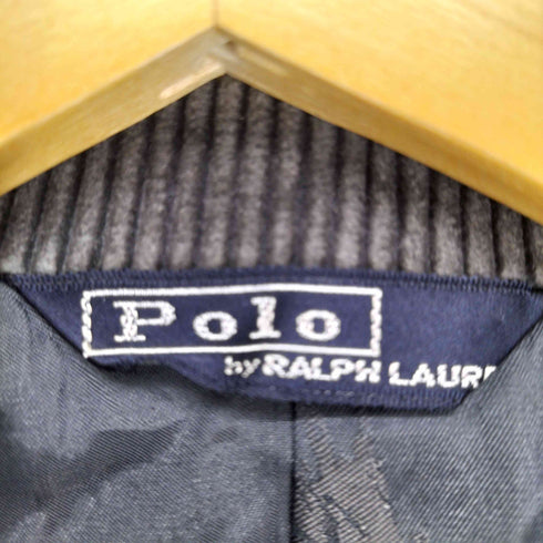 ポロバイラルフローレン Polo by RALPH LAUREN クルミボタン 太畝コーデュロイ エルボーパッチ 3ボタン テーラードジャケット メンズ