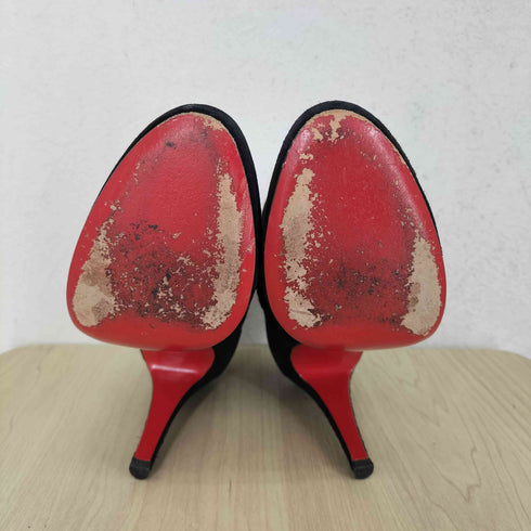 クリスチャンルブタン CHRISTIAN LOUBOUTIN スエードブーティ レディース EUR:35