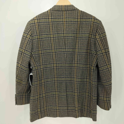 STANCER LANIFICIO CAMPORE 千鳥格子柄 カシミヤ混 2B 背抜き テーラードジャケット メンズ 94-84-165