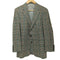 ビルブラス BILL BLASS チェック柄 総ウール 2B テーラードジャケット メンズ 90-78-165A4