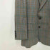 ビルブラス BILL BLASS チェック柄 総ウール 2B テーラードジャケット メンズ 90-78-165A4