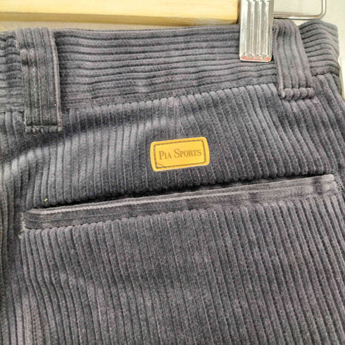 PIA SPORTS レーヨン混 太畝コーデュロイ パンツ メンズ 76