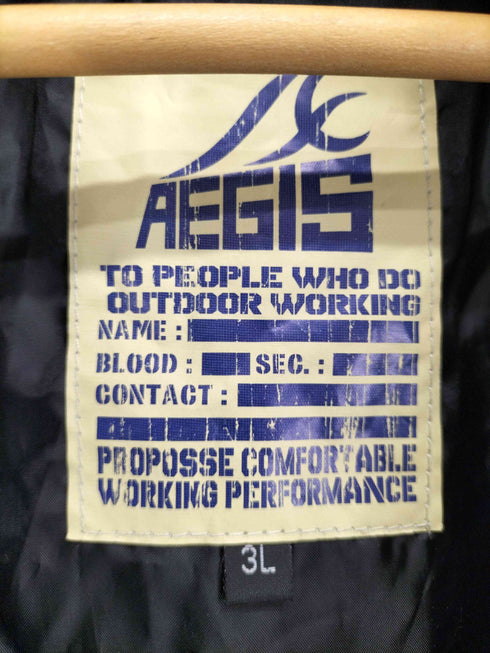 イージス AEGIS 防水防寒ツナギ メンズ 3L