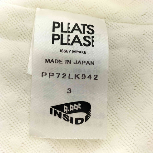 プリーツプリーズイッセイミヤケ PLEATS PLEASE ISSEY MIYAKE メッシュデザインチュニック レディース JPN:3