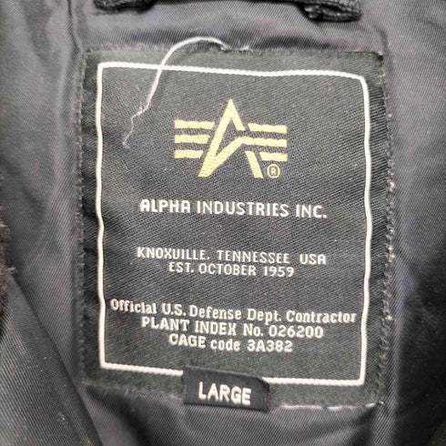 アルファインダストリーズ ALPHA INDUSTRIES N-3B ジャパンスペック フライトジャケット メンズ import:L
