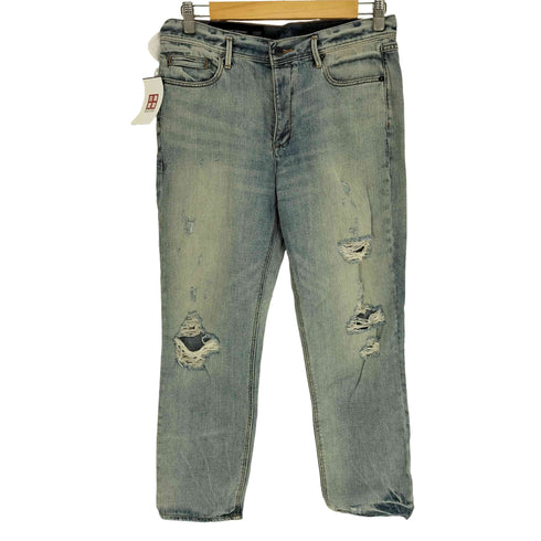 アルマーニエクスチェンジ ARMANI EXCHANGE ボタンフライ ダメージ スキニー パンツ レディース 26