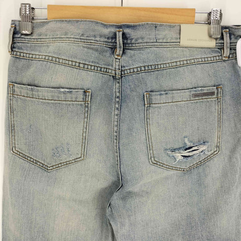 アルマーニエクスチェンジ ARMANI EXCHANGE ボタンフライ ダメージ スキニー パンツ レディース 26