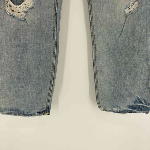 アルマーニエクスチェンジ ARMANI EXCHANGE ボタンフライ ダメージ スキニー パンツ レディース 26