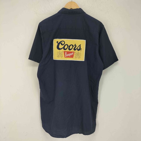 レッドキャップ RED KAP 企業ワッペン ワークシャツ メンズ import:M