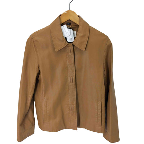 バルマンパリ BALMAIN PARIS ラムレザー比翼ジャケット レディース JPN:9号