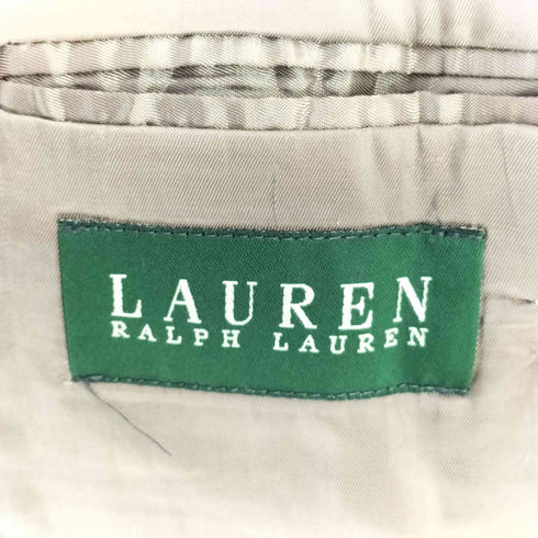 ローレンラルフローレン LAUREN RALPH LAUREN カナダ製 グレンチェックテーラードジャケット メンズ