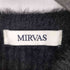 MIRVAS シャギー ノーカラーカーディガン レディース