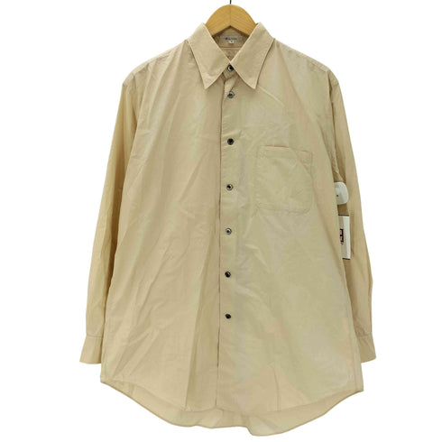 ワイズフォーメン Ys for men 00S 白タグ コンシールボタンダウン L/S シャツ ラウンドカット メンズ JPN:2