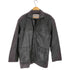 MODA ITALIANA ラムレザーオープンカラーハーフコート メンズ import:M