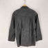 MODA ITALIANA ラムレザーオープンカラーハーフコート メンズ import:M