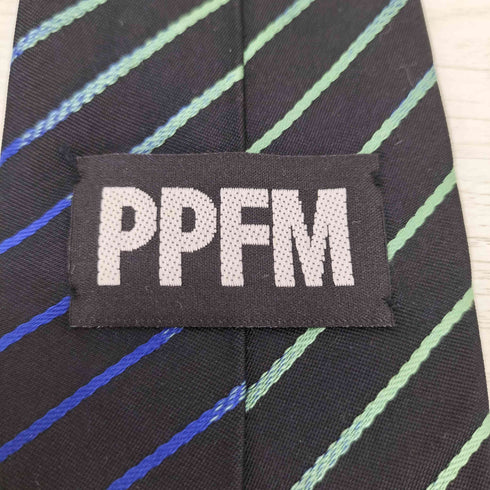 ピーピーエフエム PPFM グラデーションシルクネクタイ メンズ