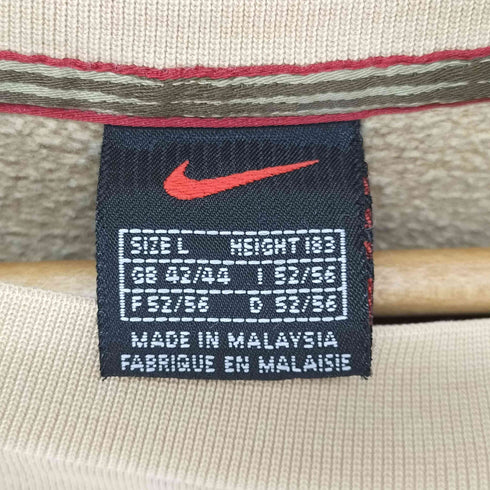 ナイキ NIKE 00s 変形パターン ワンポイントロゴスウェット メンズ import:L